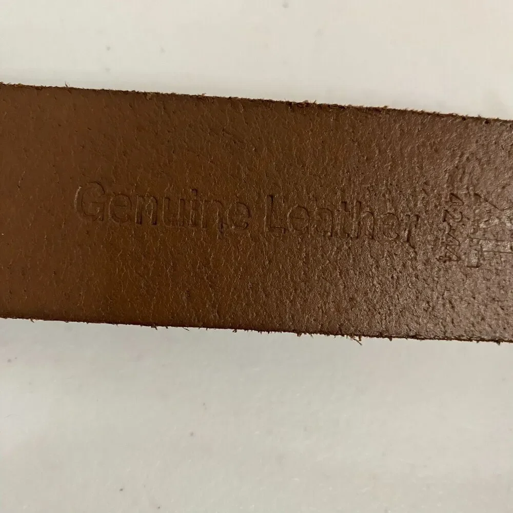 Timberland Brown Casual Genuine Leather Belt 42/44‎ XL Men's NWT